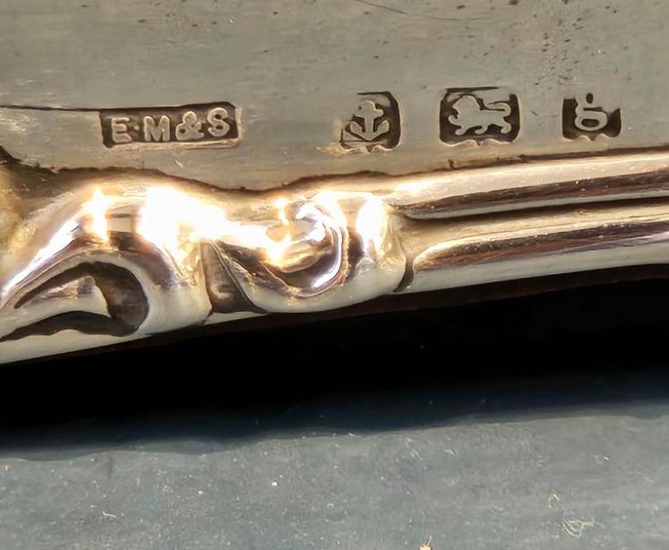 Edwardian Silver Photo Frame  - Image 2