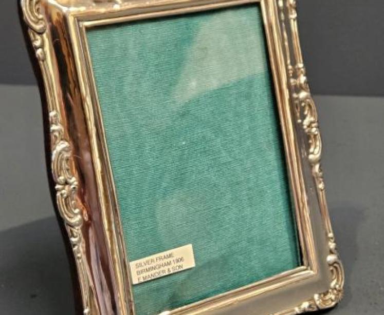 Edwardian Silver Photo Frame  - Image 4
