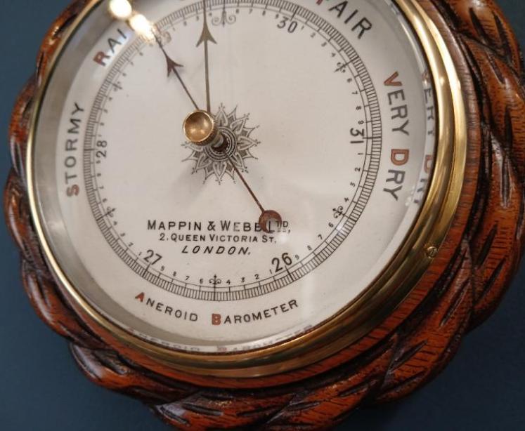 Victorian Mappin & Webb of London Barometer - Image 5