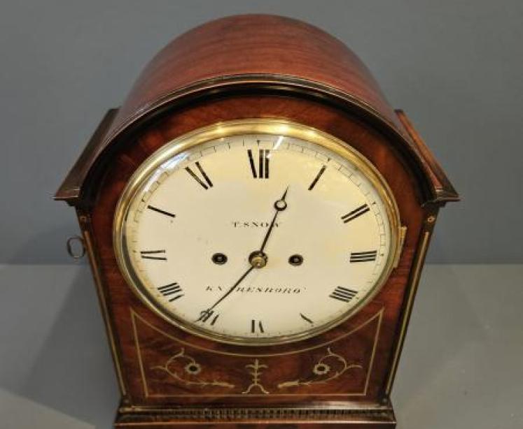 Regency Double Fusee Bracket Clock by Snow of Knaresborough - Image 2