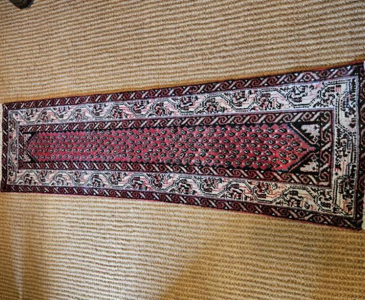 Antique Persian Pure Wool Rug Runner - Image 3
