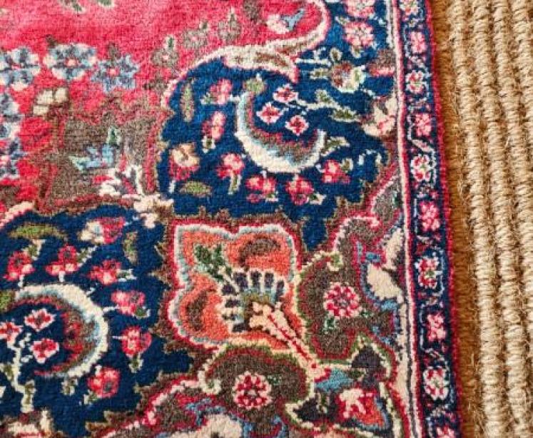 Superb Late Victorian Persian Pure Wool Rug - Image 4