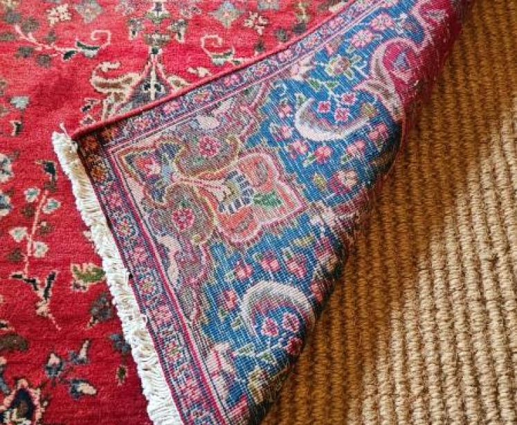 Superb Late Victorian Persian Pure Wool Rug - Image 5