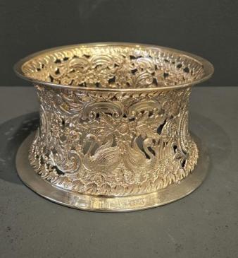 Superb Victorian Silver Plate Ring