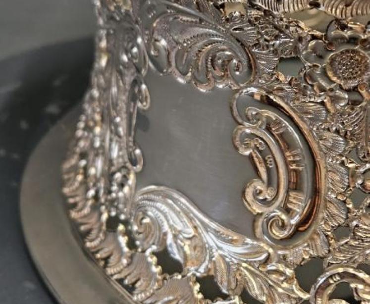 Superb Victorian Silver Plate Ring - Image 6