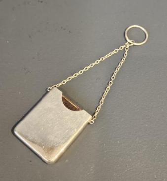 Edwardian Silver Notepad Holder