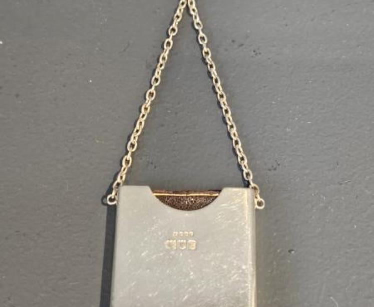 Edwardian Silver Notepad Holder - Image 2