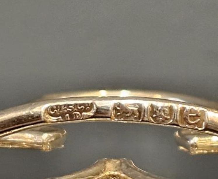 Victorian Silver Trefoil Toast Rack - Image 3