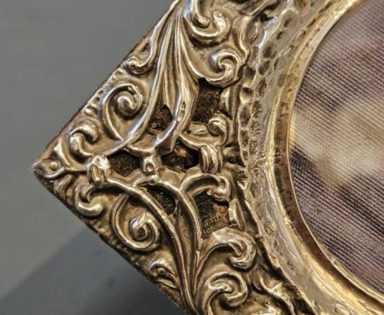 Edwardian Silver Photo Frame - Image 3