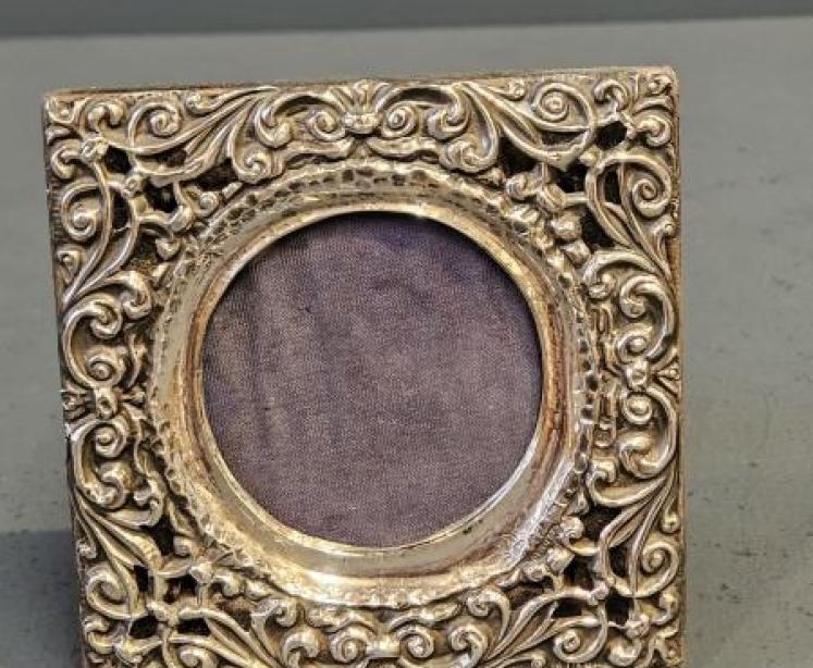 Edwardian Silver Photo Frame - Image 6