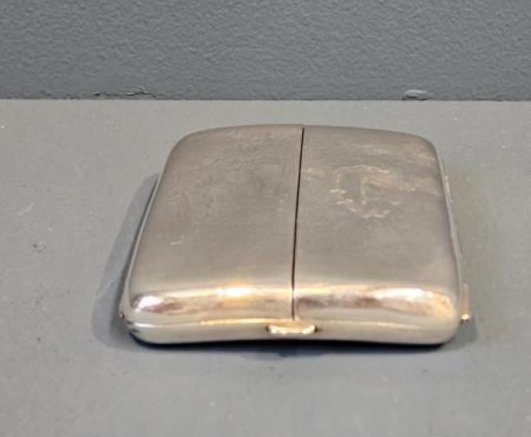 Victorian Silver Split Opening Cheroot Case - Image 5