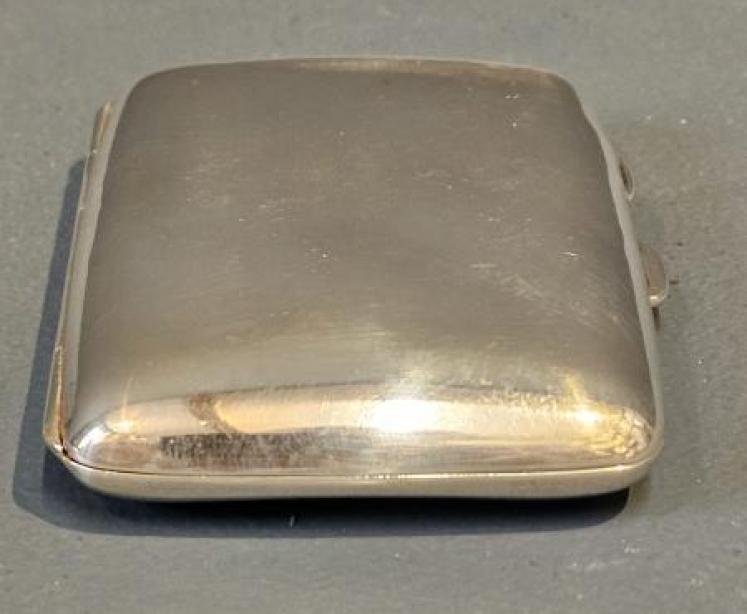 George V Silver Cheroot Case  - Image 1