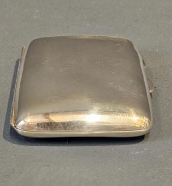 George V Silver Cheroot Case 