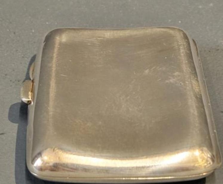 George V Silver Cheroot Case  - Image 2
