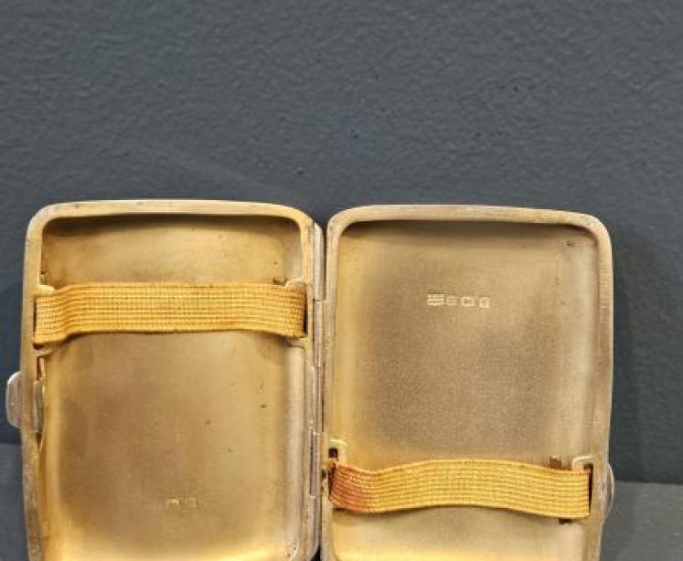 George V Silver Cheroot Case  - Image 3