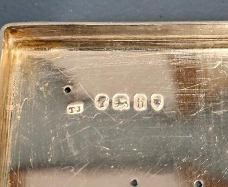 Superb Early Victorian Coromandel and Silver Travel Box - Image 7