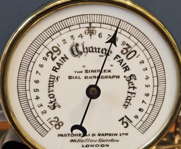 Pastorelli & Rapkin Barograph with Barometer Dial - Image 5