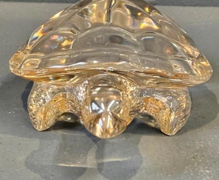 Lalique Gold Lustre Turtle  - Image 5
