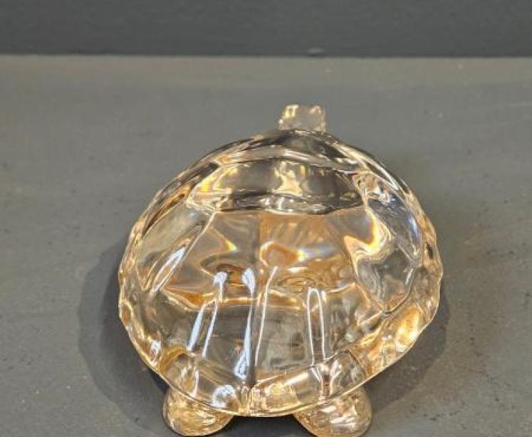 Lalique Gold Lustre Turtle  - Image 7