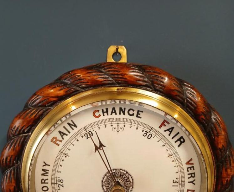 Victorian Dobbie of Glasgow Ships Barometer - Image 2