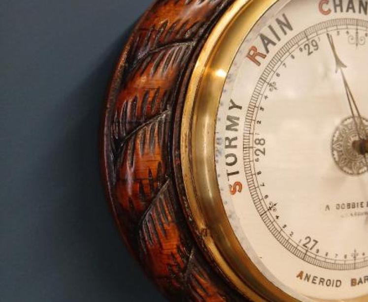 Victorian Dobbie of Glasgow Ships Barometer - Image 3