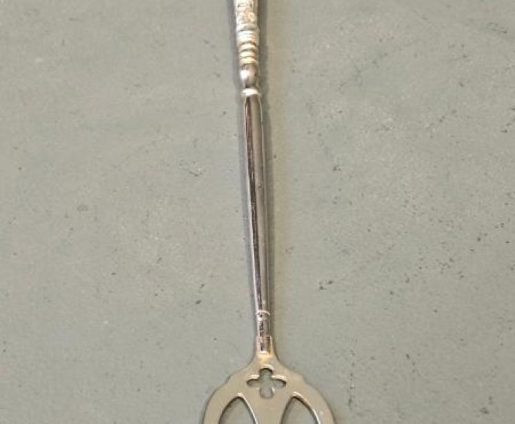 Victorian Silver Handle Bread Fork  - Image 2