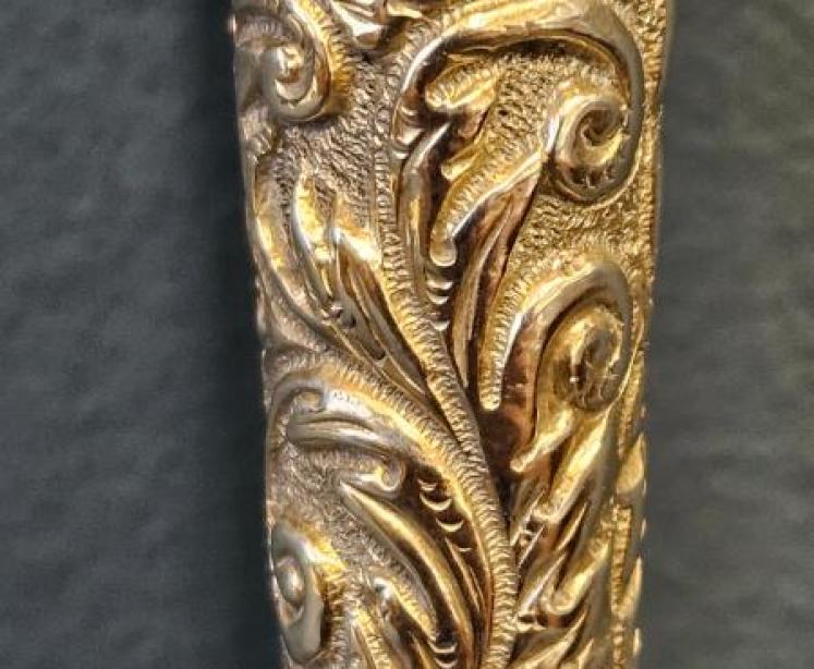 Victorian Silver Handle Bread Fork  - Image 5