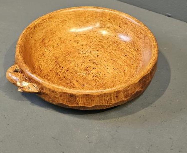 Thompsons of Kilburn Mouseman Nut Bowl - Image 7