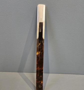 Edwardian Silver & Tortoise Shell Page Turner