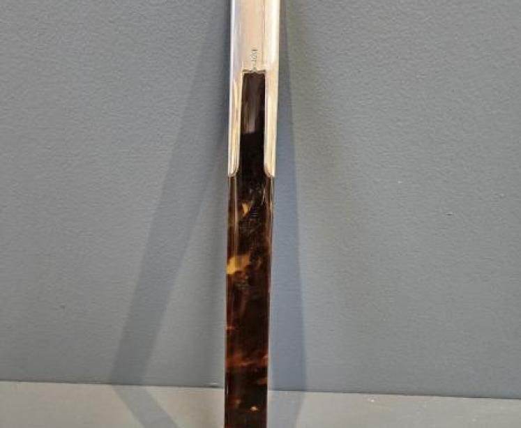 Edwardian Silver & Tortoise Shell Page Turner - Image 1