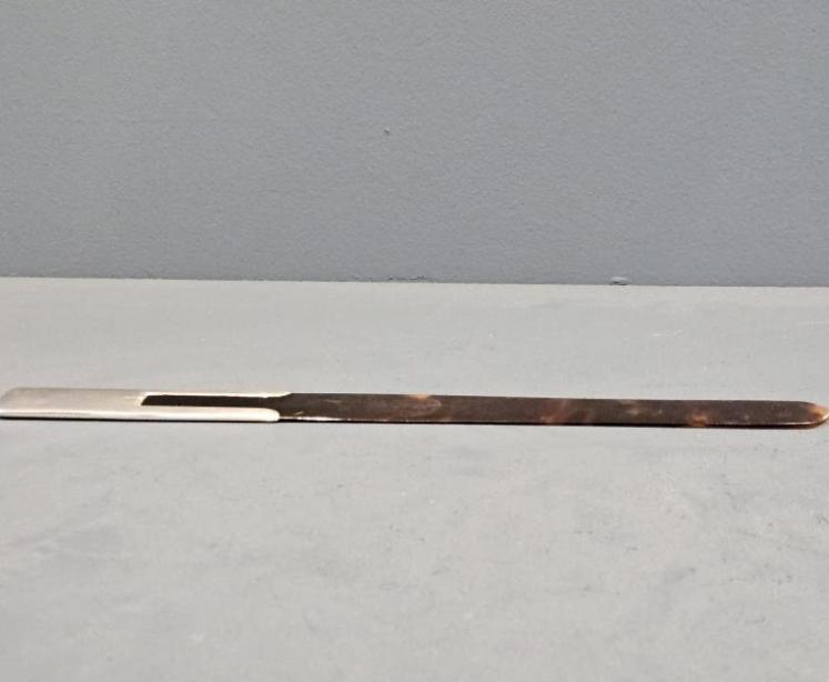 Edwardian Silver & Tortoise Shell Page Turner - Image 6