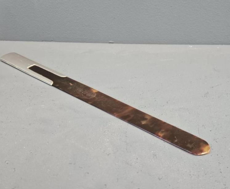 Edwardian Silver & Tortoise Shell Page Turner - Image 7