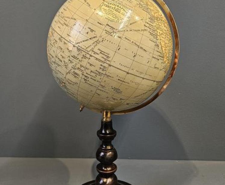 1930's Geographia 8" Terrestrial Globe  - Image 1