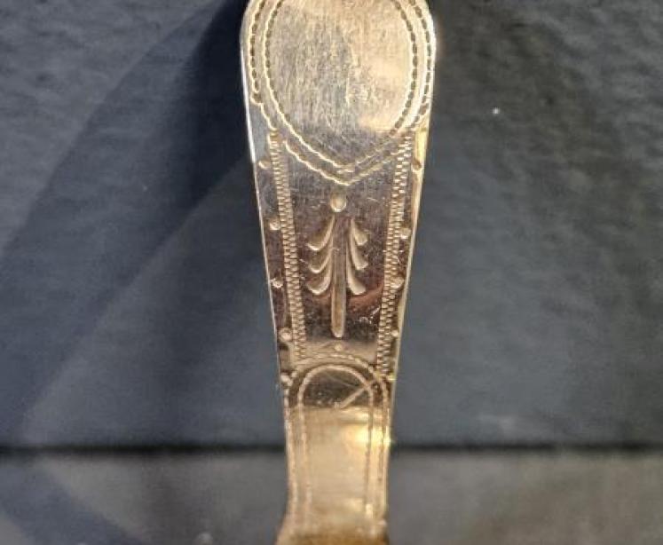 Georgian Silver Tea Scoop - Image 3