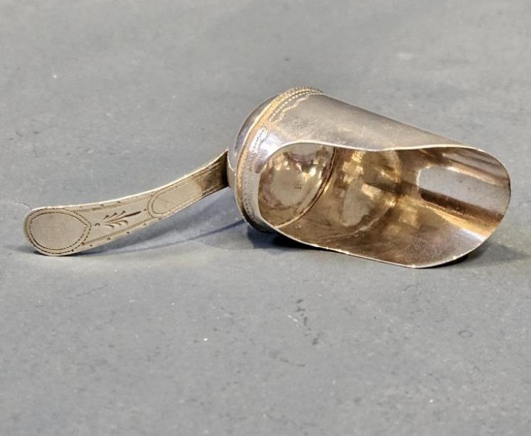 Georgian Silver Tea Scoop - Image 5