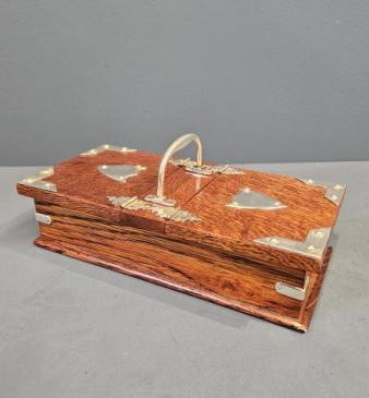 Victorian Oak Humidor Box