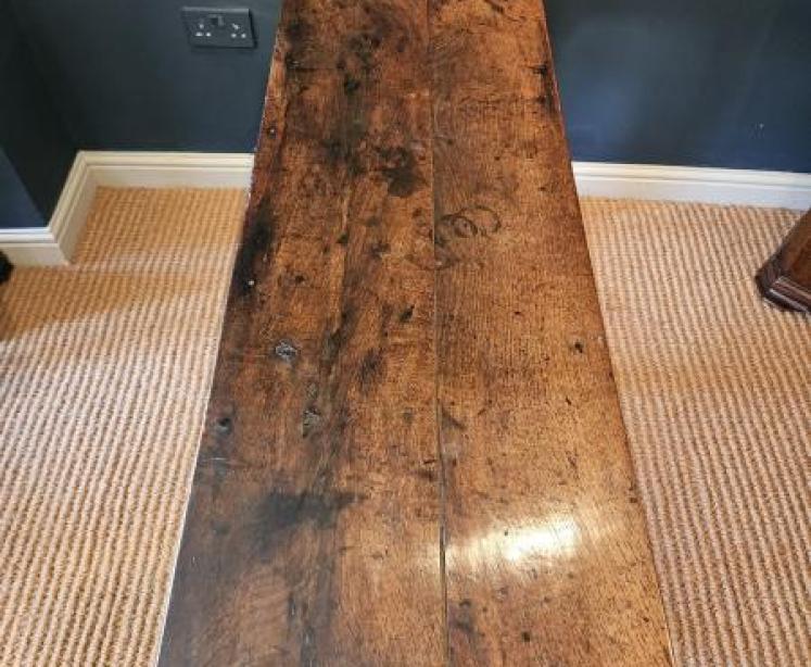 George II Oak Open Pot Board Dresser - Image 3