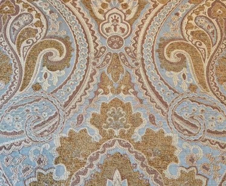 Large Victorian Upholstered Cabriole Leg Stool - Image 7