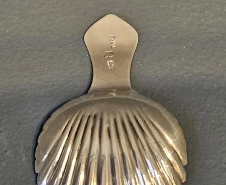 George III Silver Caddy Spoon - Image 4