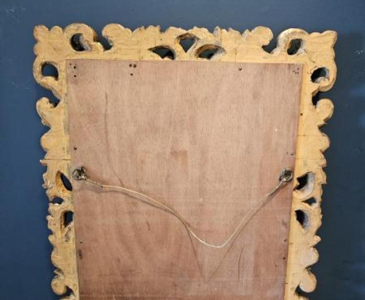Victorian Timber Gilt Florentine Mirror - Image 4