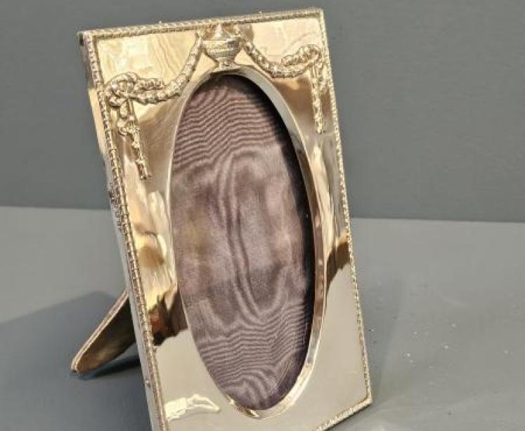 Edwardian Silver Photo Frame - Image 3