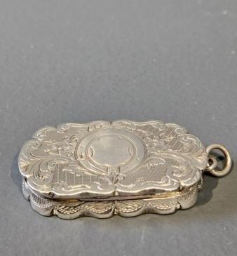 Fine Quality Victorian Silver Vinaigrette
