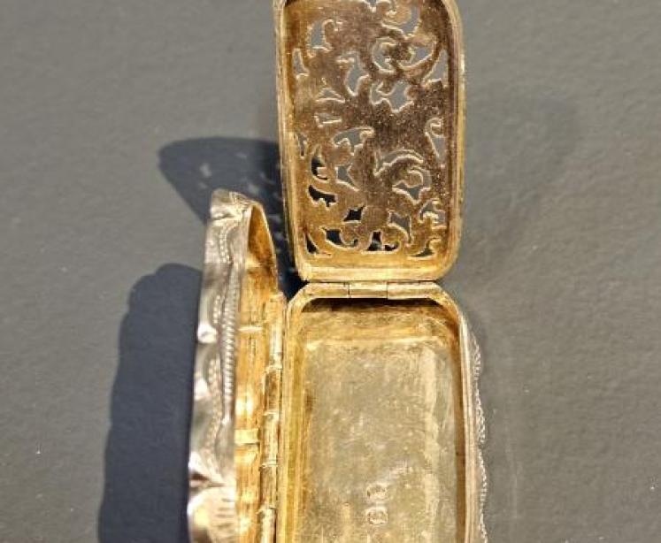 Fine Quality Victorian Silver Vinaigrette - Image 4