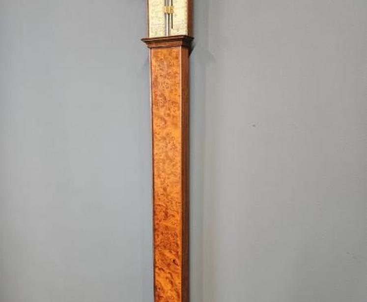 Early George II Stick Barometer by Simon Cade, Charring Cross - Image 7