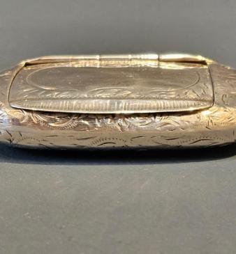 Victorian Silver Pocket Snuff