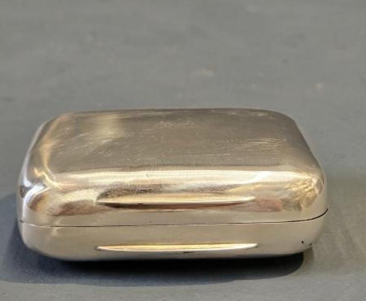 Rare Victorian Silver Soap Box - Image 2