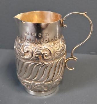 Small Victorian Silver Cream Jug