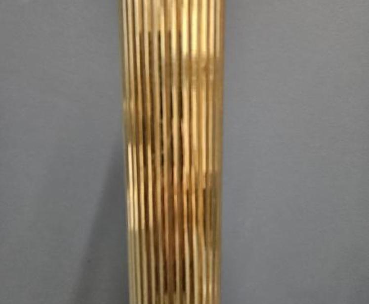 Edwardian Reeded Column Doric Mount Table Lamp - Image 4