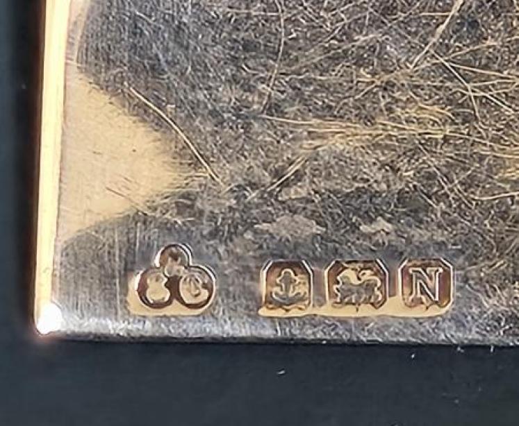 Silver and Enamel Italian Red Wine Label - Image 4