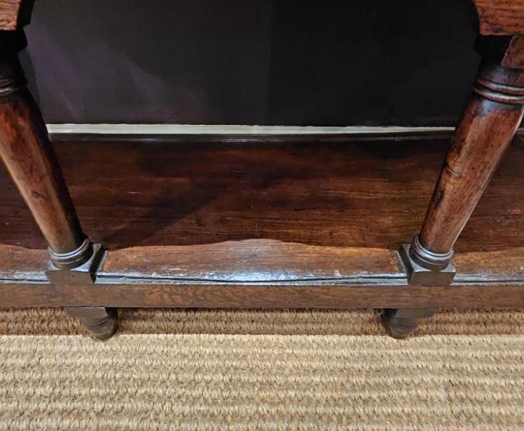 George III Country House Oak Dresser - Image 7